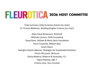 A list of Fleurotica 2026 host committee members.