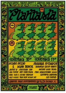 Plantasia 2026 poster, with palm tree art. 