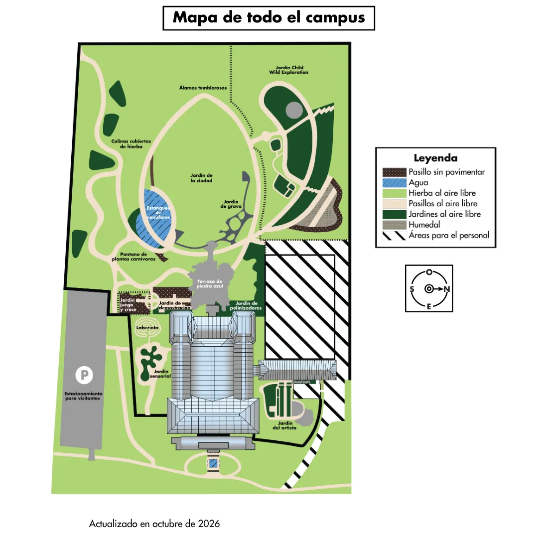 Mapa de todo el campus